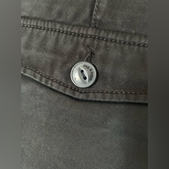 Rag & Bone Black Field Chico pants - Picture 4 of 9